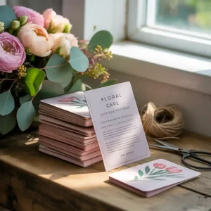 Floral Care Card Set